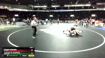 150 lbs Cons. Round 3 - Ethan Deisher, Juanita vs Humam Al-Daffiae, Kentlake