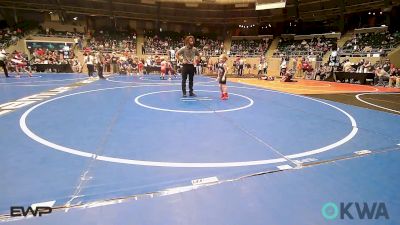52 lbs Consi Of 8 #1 - Dawson Hamilton, Owasso Takedown Club vs Hudson Hughes, Berryhill Wrestling Club