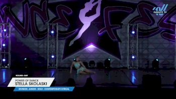 Power of Dance - Stella Skolaski [2025 Junior - Solo - Contemporary/Lyrical Day] 2025 DanceFest Grand Nationals
