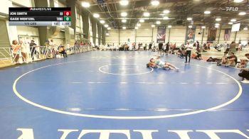 170 lbs Round Of 16 - Jon Smith, Kraken Black vs Gage Wentzel, TNWC Silver Fox
