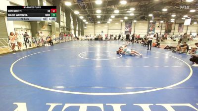 170 lbs Round Of 16 - Jon Smith, Kraken Black vs Gage Wentzel, TNWC Silver Fox