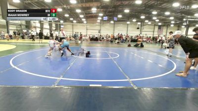 106 lbs Rr Rnd 2 - Kody Dragon, BDTC2 - HSB vs Isaiah Mowrey, Buffalo Valley Red - HSB