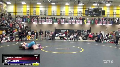 190 lbs Round 1 - Elizabeth Kalinay, Iowa vs Briar Ludeman, Iowa