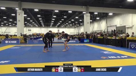 Jamie Dicks vs Arthur Mariath 2025 World IBJJF Jiu-Jitsu No-Gi Championship