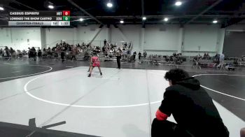 106 lbs Quarterfinal - Cassius Espiritu, Arete Wr Ac vs Lorenzo The Show Castro, Scrap Yard Garage