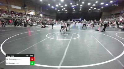 106 lbs Quarterfinal - Michael Rishwain, Bear Cave vs Bronx Shanley, Steel City Reloaded WC