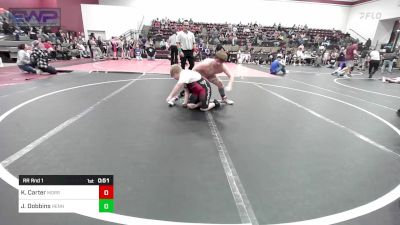 Rr Rnd 1 - Kayden Carter, Morrison Takedown Club vs Jasper Dobbins, Hennessey Takedown Club