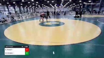 285 lbs Semifinal - Riley Robell, PA vs William Brosko, PA