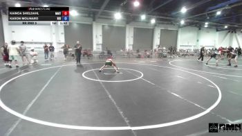 78 lbs Rr Rnd 5 - Kainoa Sheldahl, Mantanona TC vs Kason Molinaro, Rising Sun WC