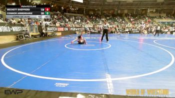 70 lbs Consi Of 16 #2 - Beckett Shepperd, Team Conquer Wrestling vs Connor Armendariz, Shelton Wrestling Academy