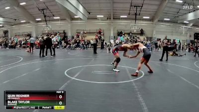 140 lbs 1st Place Match - Blake Taylor, Rampage vs Quin Regnier, MD Maniacs