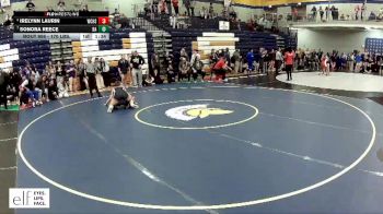 170 lbs. Quarterfinal - Sonora Reece, Broken Arrow vs Irelynn Laurin, West Creek