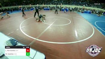 130 lbs Round Of 32 - Leolyn Karnowski, Wamego Wrestling Club vs Michael Castillo, Randall Youth Wrestling Club