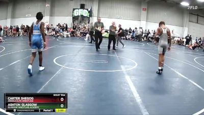 105 lbs Cons. Round 2 - Carter Shegog, Angola Elite Wrestling vs Ashton Glasgow, Glasgow Wrestling Academy