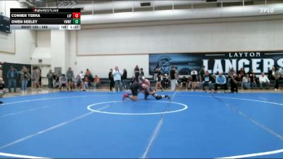 165 lbs Cons. Round 2 - Owen Seeley, Viewmont vs Conner Yerka, Layton