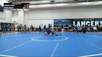 165 lbs Cons. Round 2 - Owen Seeley, Viewmont vs Conner Yerka, Layton