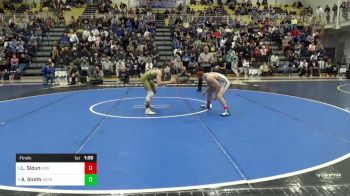 114 lbs Final - Landon Sidun, Norwin vs Ayden Smith, Notre Dame GP