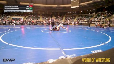 105 lbs Consi Of 8 #2 - Ben Howenstein, Powerhouse Wrestling Club vs Daxton Spexarth, Brawlers Wrestling Club KS