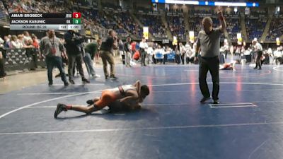 103 lbs Round Of 32 - Amari Brobeck, Jersey Shore vs Jackson Kasunic, Oil City