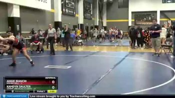 110 lbs Semis & Wb - Angie Bianchi, Badger Girls vs Kamdyn Saulter, Summit Wrestling Academy