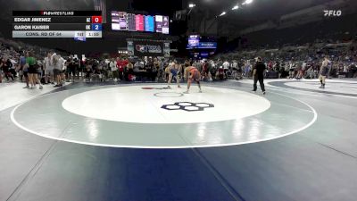 157 lbs Cons. Rd Of 64 - Edgar Jimenez, AZ vs Garon Kaiser, OK