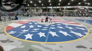 40 lbs Quarterfinal - Ivory Hogan, Remnant Wrestling Club vs Remi Weeks, Shepherd Wrestling Club