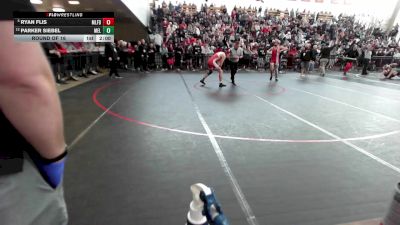 150 lbs Round Of 16 - Ryan Flis, Milford vs Parker Siebel, Melrose