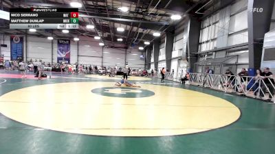 80 lbs Rr Rnd 2 - Nico Serrano, Mat Warriors Blue vs Matthew Dunlap, Micky's Maniacs Grey