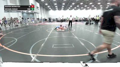 90 lbs Rr Rnd 3 - Easton Neumoyer, Kraken - EL vs Michael Dudak, POWA - EL