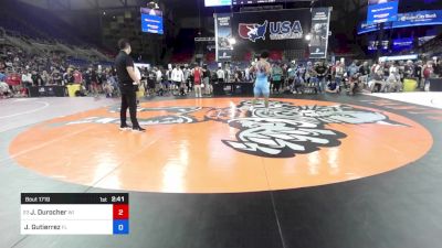 157 lbs Rnd Of 64 - Jacob Durocher, WI vs Jose Gutierrez, FL