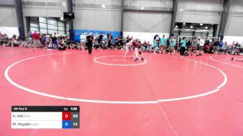 77 kg Rr Rnd 5 - Kaylie Hall, Misfits Girls Onyx vs Maddie Hayden, Michigan Yellow