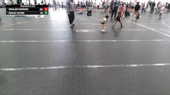 40/45 Semifinal - Delilah Dawson, Genesis Wrestling Club vs Masai Oliver, Summerville Takedown Club