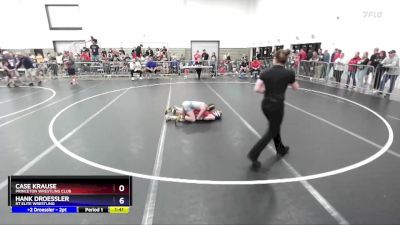 78 lbs Quarterfinal - Case Krause, Princeton Wrestling Club vs Hank Droessler, RT Elite Wrestling