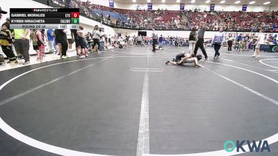 46 lbs Round Of 32 - Gabriel Morales, Comanche Takedown Club vs Kyren Hiracheta, Carl Albert