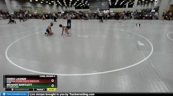 100 lbs Cons. Round 3 - Braiden Bartlett, 3F Wrestling vs Owen Launer, Nebraska Golden Eagles Wrestling Club