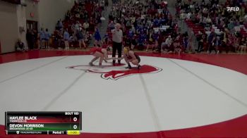 145 lbs Cons. Semi - Devon Morrison, Brookwood Jr-Sr vs Haylee Black, Thompson HS