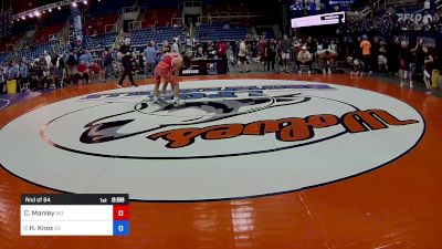 126 lbs Rnd Of 64 - Christian Manley, MD vs Hunter Knox, OK