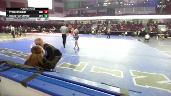 106 lbs Quarterfinal - Ryan Hirchert, Nampa vs Sebastian Grand, Owyhee