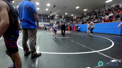 67 lbs Rr Rnd 6 - Jayden Hammond, Skiatook Youth Wrestling vs Brayden Webb, Harrah Little League Wrestling