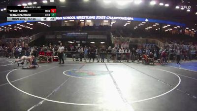 157 2A 3rd Place Match - Wyatt Leduc, Middleburg vs IZAIAH ZAITOUNI, Osceola Fundamental