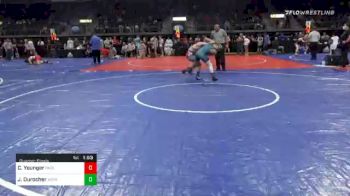 143 lbs Quarterfinal - Clayton Younger, Paola Wrestling Club vs Jacob Durocher, Askren Wrestling Academy