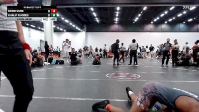 153 lbs Cons. Semi - Khalif Rhodes, Mallard Creek Wrestling Club vs David Uche, South Cobb Wrestling