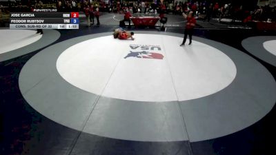 175 lbs Cons. Sub-rd Of 32 - Jose Garcia, Roosevelt High School Wrestling vs Feodor Rubtsov, Torrey Pines High School Wrestling