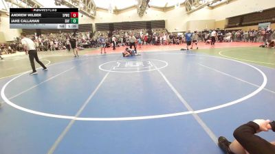 140-I lbs Round Of 16 - Andrew Wilber, 5 Points Wrestling Club vs Jake Callahan, Sayreville