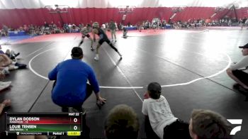 132 lbs Round 2 (16 Team) - Dylan Dodson, Marathon vs Louie Tensen, BBE/Waska