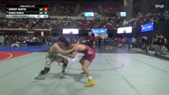 170 lbs Cons. Round 2 - Jonas Noble, Coyote Wrestling Club vs Jeremy Martin, Mountain Man