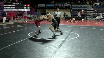 184 lbs Consi Of 8 #2 - Cole Bartram, Lock Haven vs Ryan Boucher, Michigan State