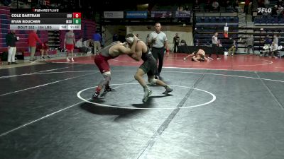 184 lbs Consi Of 8 #2 - Cole Bartram, Lock Haven vs Ryan Boucher, Michigan State
