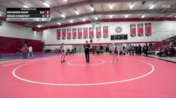 117 lbs Placement (4 Team) - Megan Sognefest, Cerritos College vs Mackenzie Muniz, Mt. San Antonio College