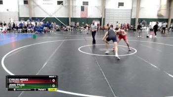 157 lbs Finals (2 Team) - John Tyler, Sioux Falls vs Cyruss Meeks, CSU-Pueblo